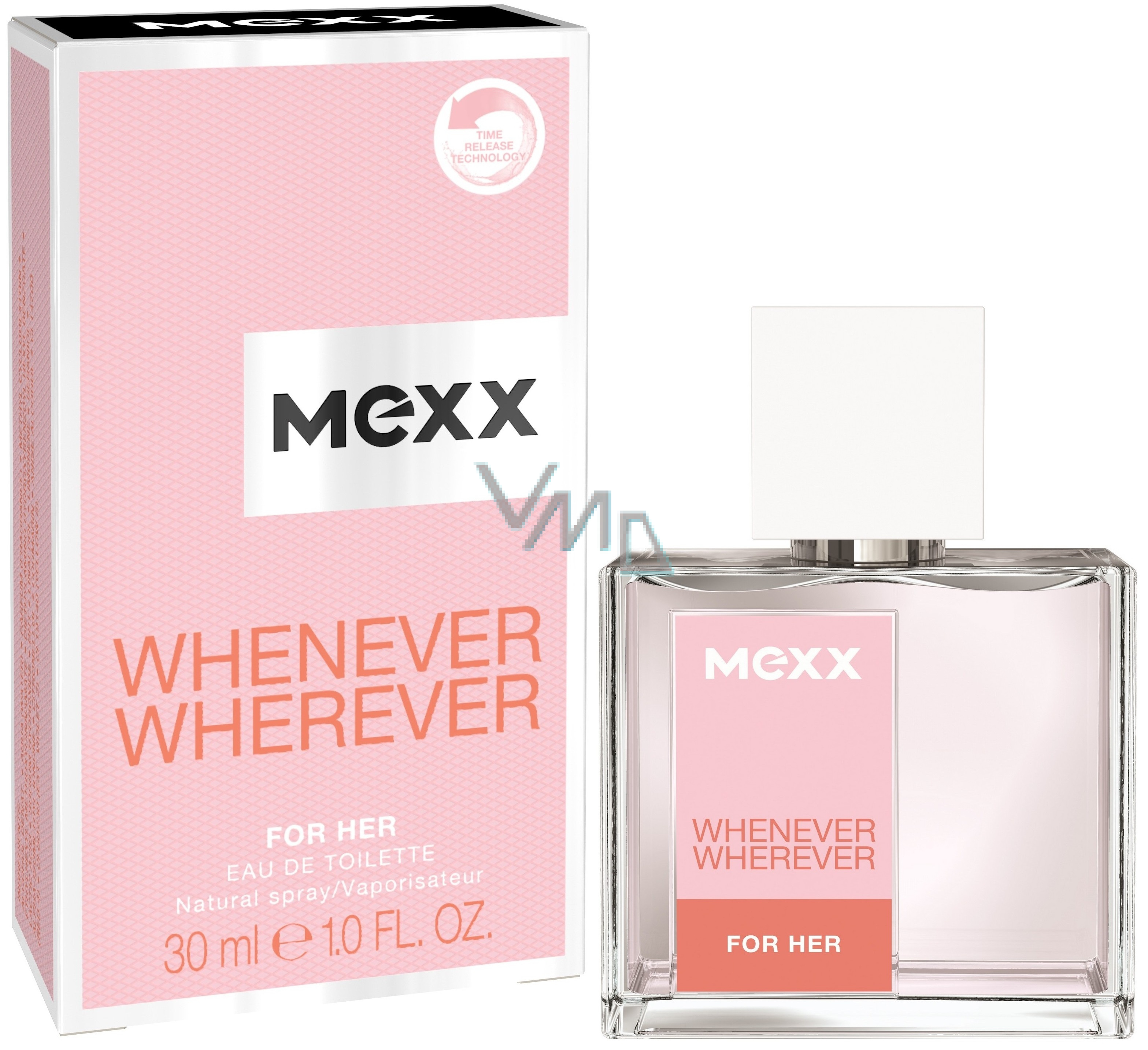 Mexx Whenever Wherever for Her toaletní voda pro ženy 30 ml VMD