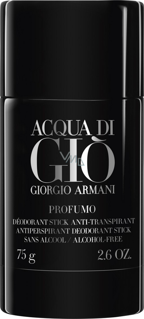 Giorgio Armani Acqua Di Gio Profumo Deodorant Stick Pro Muze 75 G Vmd Drogerie A Parfumerie