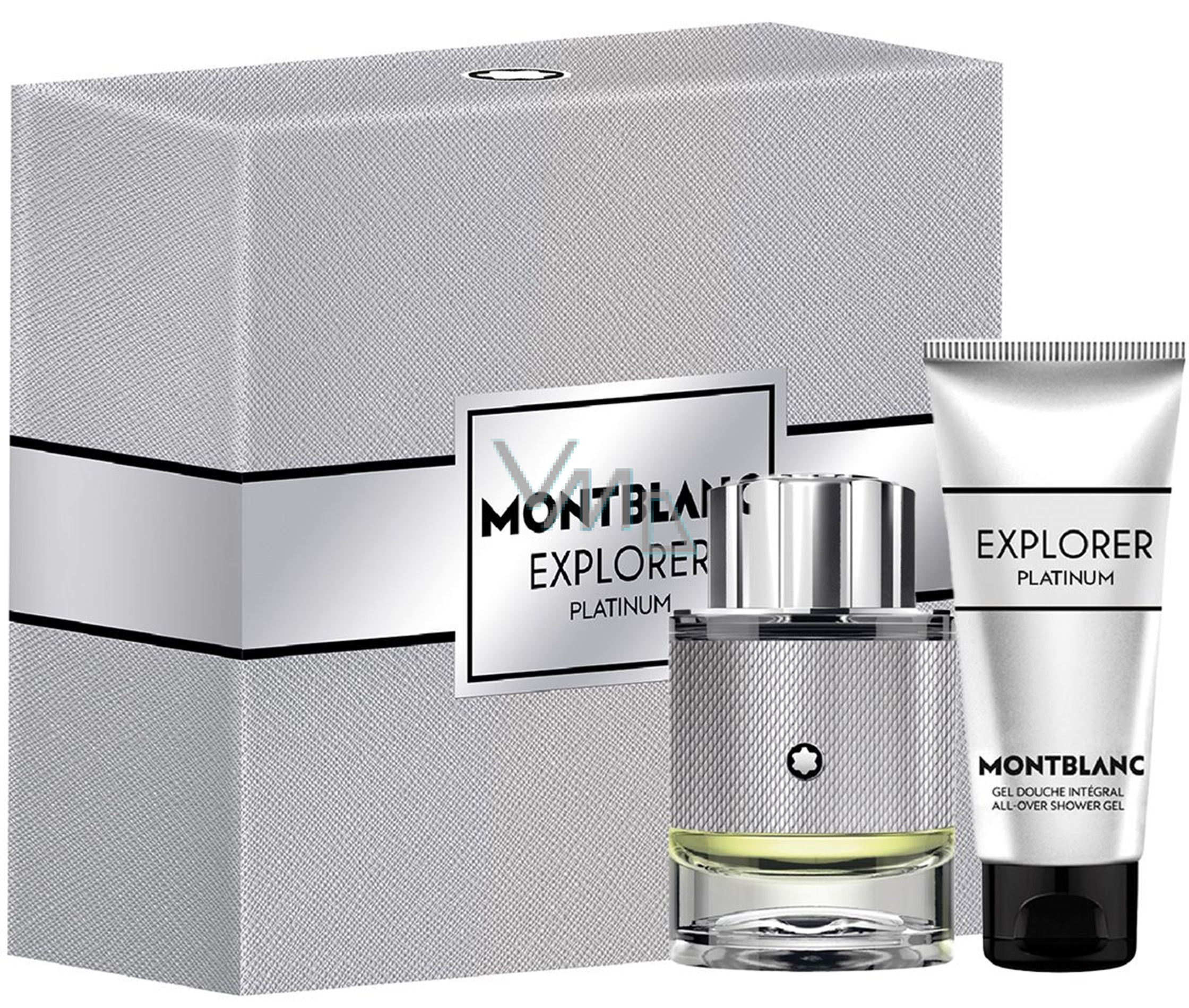 Montblanc Explorer Platinum parfemovana voda 60 ml sprchovy gel 100 ml darkova sada pro mu e VMD drogerie a parfumerie