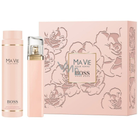 Hugo Boss Ma Vie pour Femme parfémovaná voda 75 ml + tělové mléko 200 ml, dárková sada