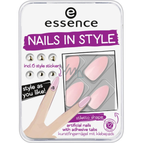 Essence Nails In Style umělé nehty 03 12 kusů