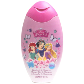 Disney Princess 2v1 šampon a sprchový gel pro děti 300 ml