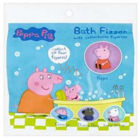 Peppa Pig - Prasátko Pepa šumivá koupelová koule s figurkou 75 g