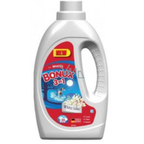 Bonux White Lilac 3v1 tekutý prací gel na bílé prádlo 20 dávek 1,1 l