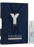 Yves Saint Laurent Y Live Intense toaletní voda pro muže 1,2 ml s rozprašovačem, vialka