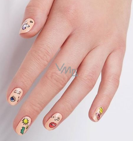 Essence Hey Be Happy Nail Stickers Nalepky Na Nehty 57 Kusu Vmd Drogerie A Parfumerie