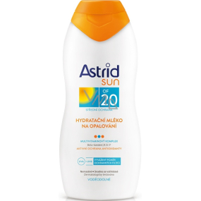 Astrid Sun OF20 hydratační mléko na opalování 200 ml