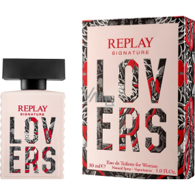 Replay Signature Lovers for Woman toaletní voda 30 ml