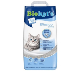Biokats Bianco Classic Stelivo pro kočky silně hrudkující podestýlka bílé barvy 10 kg