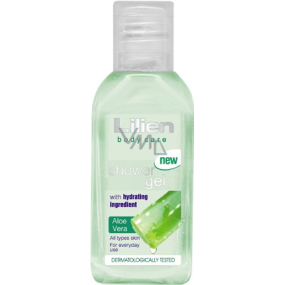 Lilien Aloe Vera sprchový gel 50 ml cestovní balení