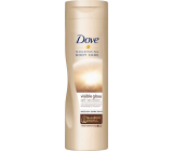 Dove Nourishing Visible Glow Self-Tan Lotion samoopalovací tělové mléko Medium-Dark Skin 250 ml