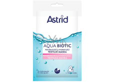 Astrid Aqua Biotic povzbuzující a hydratující textilní maska pro všechny typy pleti 20 ml