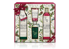 Baylis & Harding Zimní království pěna do koupele 250 ml + sprchový krém 250 ml + krém na ruce 30 ml + vonná svíčka 60 g, kosmetická sada pro ženy