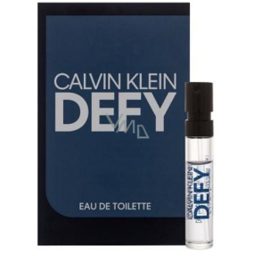 Calvin Klein Defy toaletní voda pro muže 1,2 ml s rozprašovačem, vialka