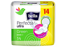 Bella Perfecta Slim Green ultratenké hygienické vložky s křidélky, neutralizují pachy 14 kusů