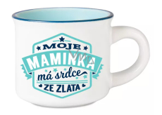 Albi Espresso hrneček - Moje maminka má srdce ze zlata 45 ml