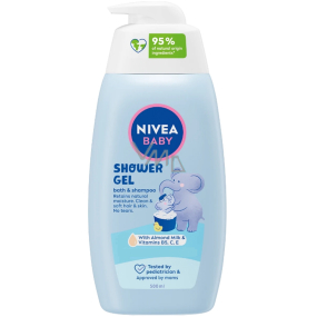 Nivea Baby sprchový gel tělo a vlasy 500 ml