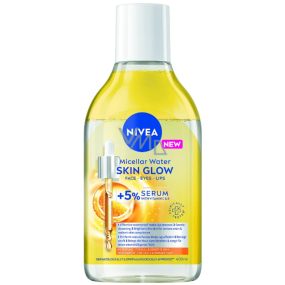 Nivea Skin Glow micelární voda + 5% sérum 400 ml