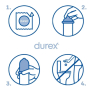 Durex Classic Extra Safe latexový kondom, silnější, zvýšená lubrikace, nominální šířka: 56 mm 24 kusů