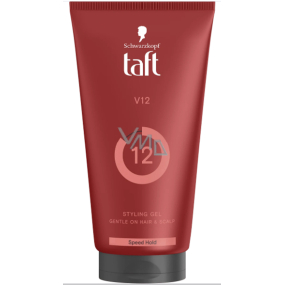 Taft gel V12 Speed Hold stylingový gel na vlasy 150 ml