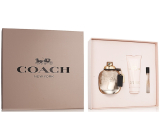 Coach Woman Eau de Parfum parfémovaná voda 90 ml + parfémovaná voda 7,5 ml + tělové mléko 100 ml, dárková sada pro ženy