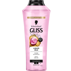 Gliss Liquid Silk šampon s ceramidy a hedvábím 400 ml