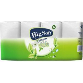 Big Soft White parfémovaný toaletní papír 2 vrstvý, 8 x 200 útržků