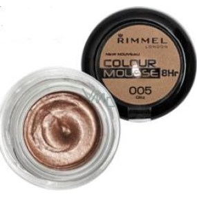 Rimmel London Colour Mousse oční stíny pěnové 005 vydrží celých 8 hodin!