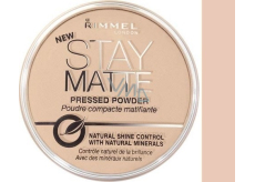 Rimmel London Stay Matte Powder pudr 005 Silky Beige 14 g