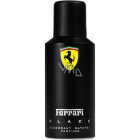 Ferrari Black deodorant sprej pro muže 150 ml