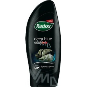 Radox Men Deep Blue 2v1 sprchový gel pro muže 250 ml