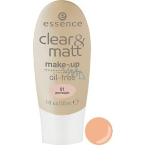 Essence Clear & Matt make-up 01 odstín 30 ml