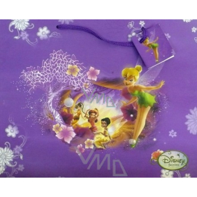 Nekupto Dárková papírová taška 33 x 26 x 13 cm Disney Fairies 1 kus