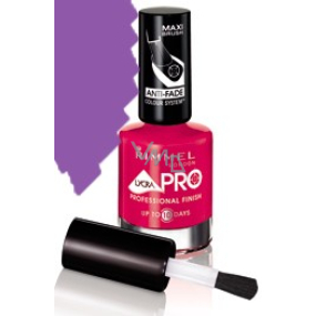 Rimmel London Lycra Pro lak na nehty 312 Ultra Violet dlouhotrvajícíí 12 ml