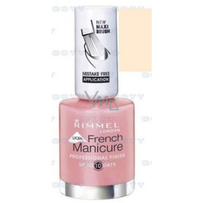 Rimmel London Lycra Pro lak na nehty francouzská manikúra 470 French Ivory 12 ml