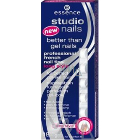 Essence Studio Nails Francouzské špičky na nehty-dlouhé 101 White 18 kusů