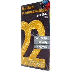 Nekupto Knížka o numerologii pro číslo 22 1 kus