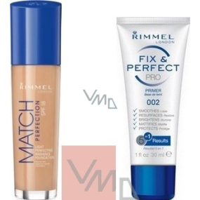 Rimmel London Match Perfection make-up 103 30 ml + báze pod make-up 30 ml