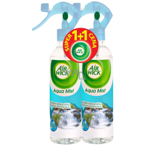 Air Wick Aqua Mist Svěžest vodopádu tekutý 2 x osvěžovač vzduchu 345 ml