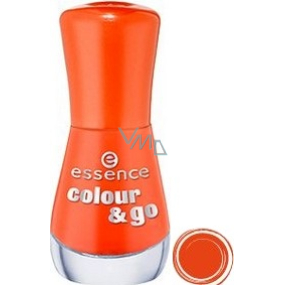 Essence Colour & Go lak na nehty 145 Flashy Pumpkin 8 ml