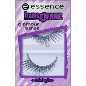 Essence Frame for Fame Volume Lashes umělé řasy 1 pár + mini lepidlo 1 ml