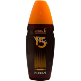 Nubian OF15 Olej na opalování střední ochrana 150 ml sprej