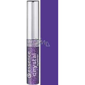 Essence Crystal Eyeliner krystalové oční linky 04 Sparkling Purple 4 ml