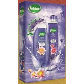 Radox Relax sprchový gel 250 ml + koupelová pěna 500 ml, kosmetická sada