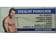 Bohemia Gifts Mléčná čokoláda Ideální pomocník, dárková 100 g