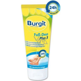 Burgit Footcare Plus3 Deo krém na nohy 75 ml