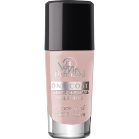 Dermacol One Coat Extreme Coverage Nail Polish lak na nehty 136 10 ml