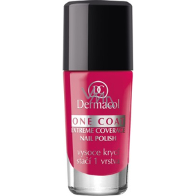 Dermacol One Coat Extreme Coverage Nail Polish lak na nehty 145 10 ml