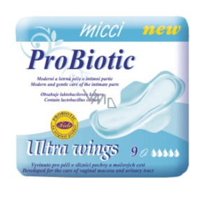 Micci Pro Biotic Ultra Wings intimní vložky 9 kusů