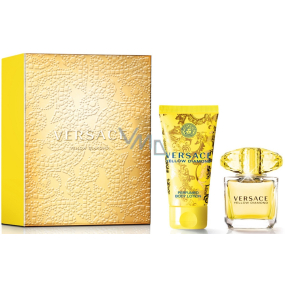 Versace Yellow Diamond toaletní voda 30 ml + tělové mléko 50 ml, dárková sada pro ženy